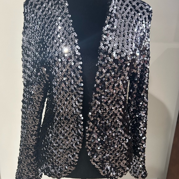 Gorgeous, sequin, vintage blazer - Picture 2 of 10